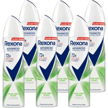 Rexona Women Advanced Protection Anti-Transpirant Spray Aloë Vera  6 x 150 ml