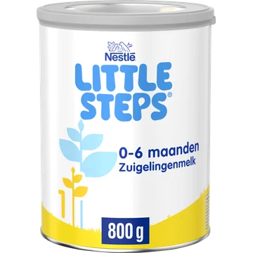 Nestlé LITTLE STEPS 1 Zuigelingenmelk Standaard 0-6 maanden 800 g
