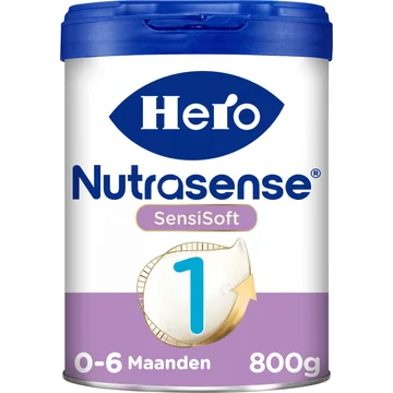 Hero Nutrasense Sensisoft 1 0-6 Maanden Volledige Zuigelingenvoeding 800 g