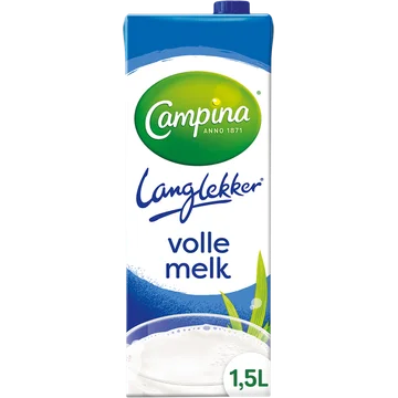 Campina Langlekker Volle Melk Voordeelpak 1,5 L