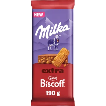 Milka Biscoff Chocolade Tablet 190g