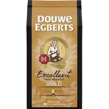 Douwe Egberts Excellent Gold Filtermaling 250 g