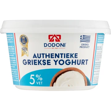 Dodoni Authentieke Griekse Yoghurt 5% Vet 500 g