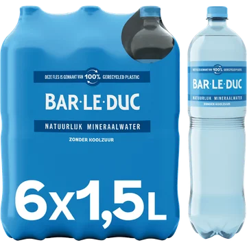 Bar-Le-Duc Mineraalwater Koolzuurvrij Fles 6 x 1,5L