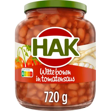 Hak Witte Bonen in Tomatensaus 720 g