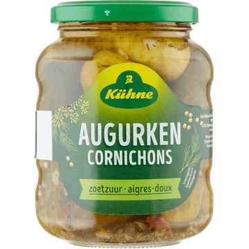 Kühne Augurken Zoetzuur 330 g 