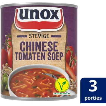 Unox Soep In Blik Stevige Chinese Tomatensoep 800 ml