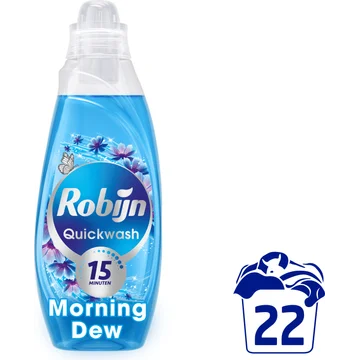 Robijn Advanced Quickwash Vloeibaar Wasmiddel Morning Dew 22 wasbeurten