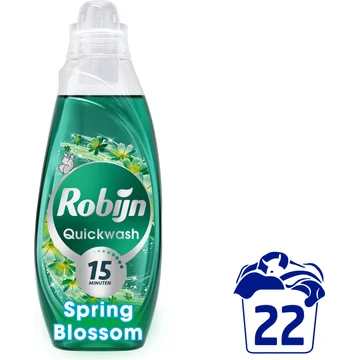 Robijn Advanced Quickwash Vloeibaar Wasmiddel Spring Blossom 22 wasbeurten