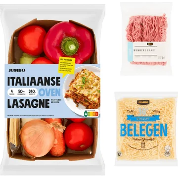 Jumbo Verspakket Italiaanse Lasagne 4 Personen