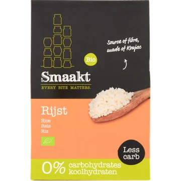 Smaakt Less Carb Konjac Rijst 270g