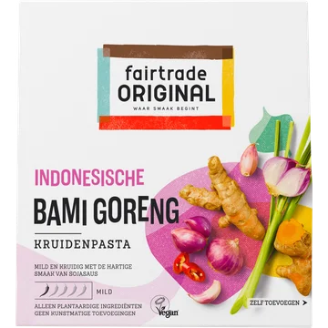 Fairtrade Original Indonesische Bami Goreng Kruidenpasta 75 g