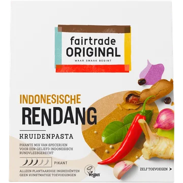 Fairtrade Original Indonesische Rendang Kruidenpasta 75 g