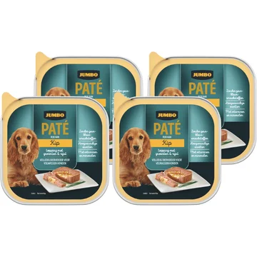 Jumbo Paté Rijk aan Kip 4 x 150 g