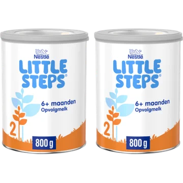 Nestlé LITTLE STEPS 2 Opvolgmelk Standaard 6+ maanden 2 x 800 g
