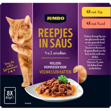 Jumbo Reepjes in Saus 8 x 85 g
