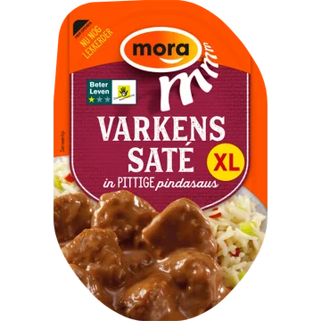 Mora Varkenssaté in Pittige Pindasaus XL 190 g
