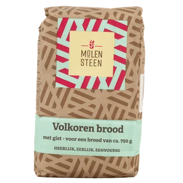 Molensteen Mix voor Volkoren brood 500g