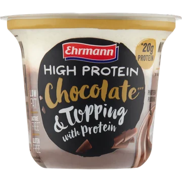 Ehrmann High Protein Chocolate & Topping with Protein 200 g