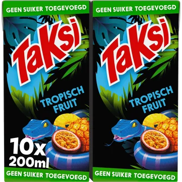 Taksi Tropisch Fruit GST 10-pack 0,2 L