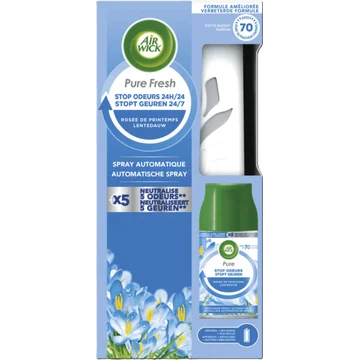 Air Wick Freshmatic Automatische Spray Luchtverfrisser - Pure Fresh Lentedauw - Starterkit - 250ml