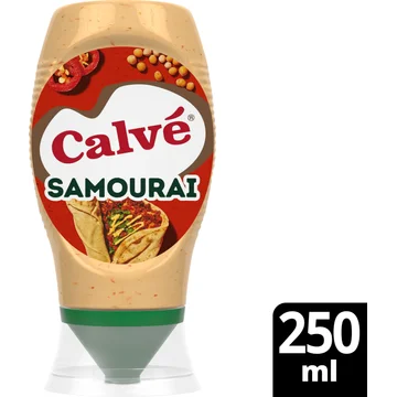 Calvé Knijpfles Samourai Saus 250 ml