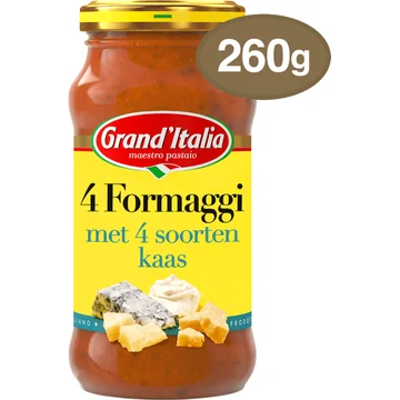 Grand'Italia Pastasaus 4 Formaggi 260 g