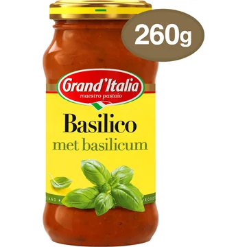 Grand'Italia Pastasaus Basilico 260 g