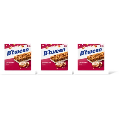 Hero B'tween mueslireep cinnamon roll 3-pack