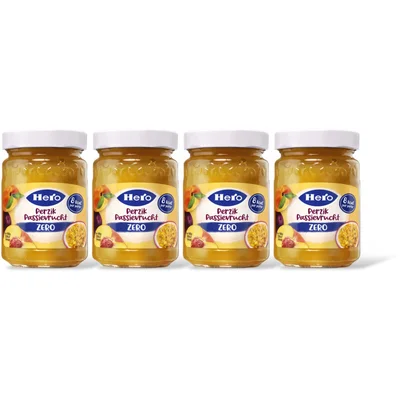 Hero Perzik passievrucht zero 4-pack