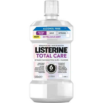 Listerine Mondspoeling Total Care Extra Mild Mint 500 ml