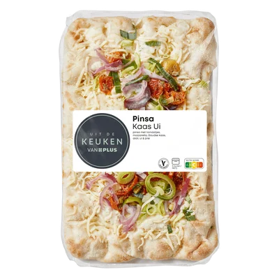 Uit de keuken van Pinsa Kaas ui