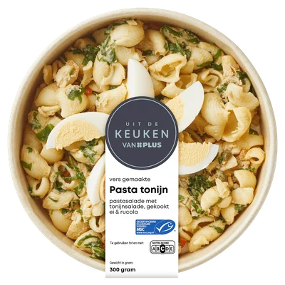 Uit de keuken van PLUS Pasta Tonijn