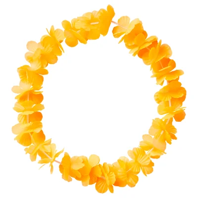 Neutraal Oranje Bloemenketting