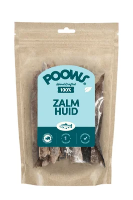 Poows 100% zalmhuid