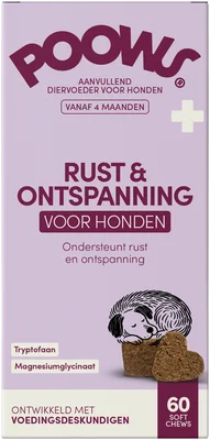 Poows Rust en ontspanning hond