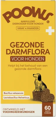 Poows Gezonde darmflora hond