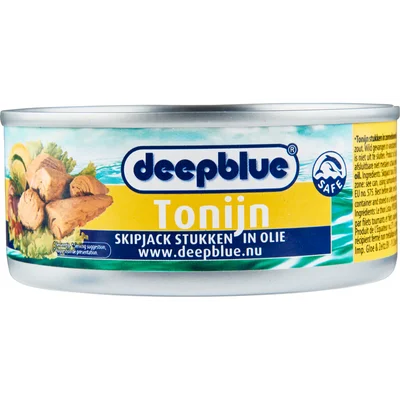 Deepblue Tonijnstukken in zonnebloemolie