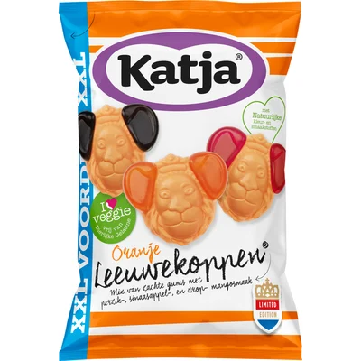 Katja Oranje leeuwekoppen xxl