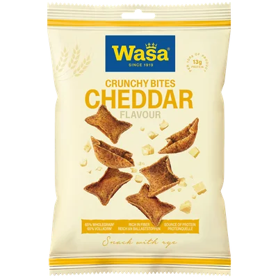 Wasa Crunchy bites cheddar