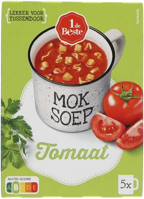 1 de Beste 1 kop soep tomaat 5 st.