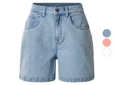 esmara® Dames denim short - hoge taille