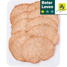 Gehaktbal plakjes