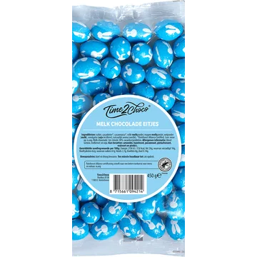 Time2Choco Melk Chocolade Eitjes 450 g