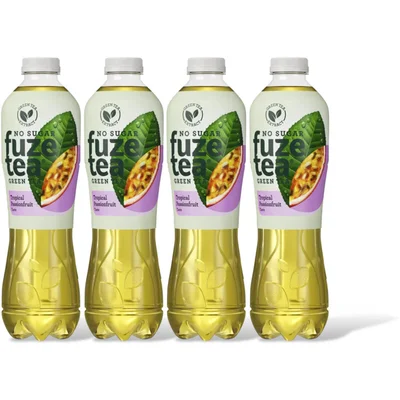 Fuze Tea Green tea tropical passion ns 4-pack