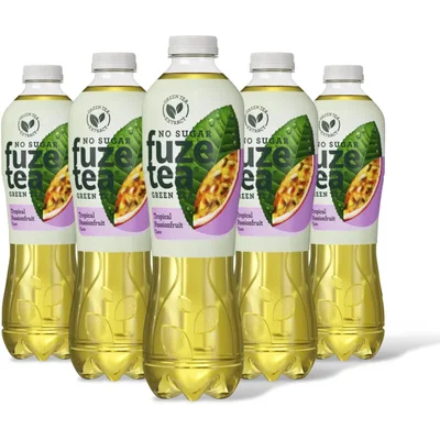 Fuze Tea Green tea tropical passion ns 5-pack