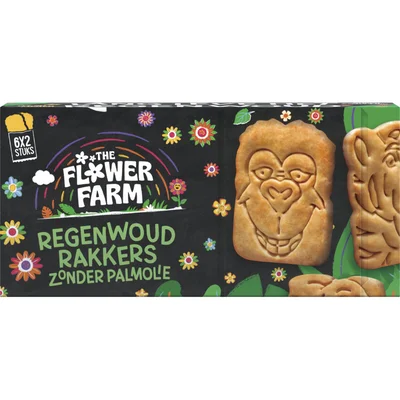 Flower Farm Regenwoud rakkers zonder palmolie