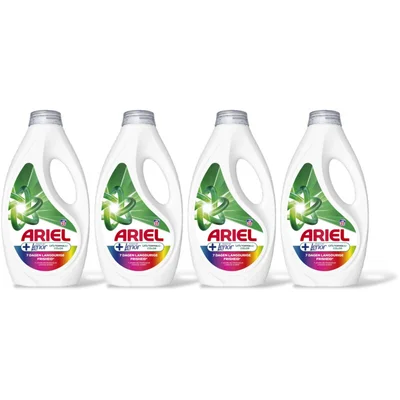 Ariel Vloeibaar+ wasmiddel unstop color 4-pack