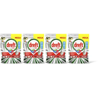 Dreft Platinum+ vaatwastabletten original 4pck