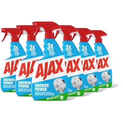 Ajax Shower power spray 6-pack